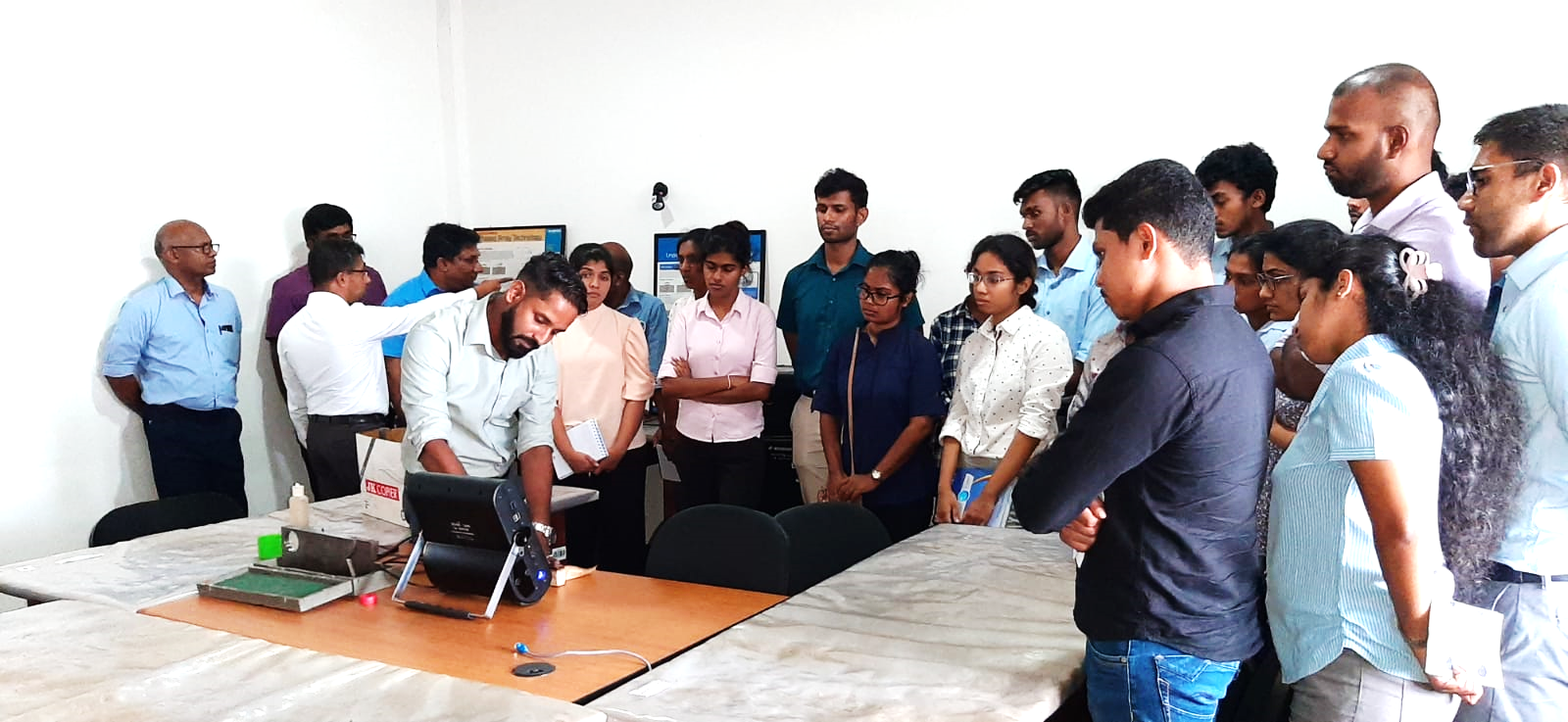 NDT Awareness Program for the University of Peradeniya Physics Special Students